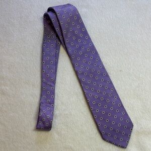 Brooks Brothers Purple Geometric Men's Tie